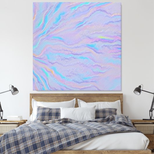 Toile Mezmerizing Iridescence Stone (Insitu(Chambre))