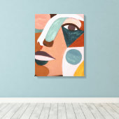 Toile Mi-face Geo (Insitu (Plancher de Bois))