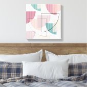 Toile Mi-siècle moderne coloré (Insitu(Chambre))