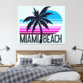 Toile Miami Beach (Insitu(Chambre))
