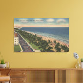 Toile Miami, FL - Ocean Drive et Lummus Park (Insitu(Salon))