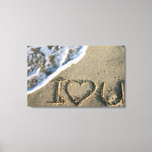 Toile Miami, Floride, États-Unis.Je t'aime