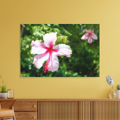 Toile Miami Hibiscus Rose Tropical Fleur Bloom (Insitu(Salon))