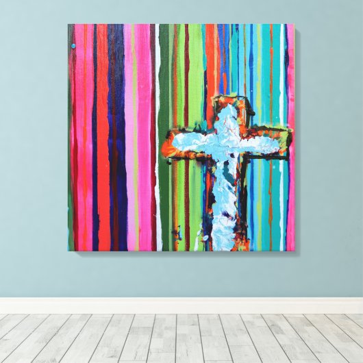 Toile Micah 24 x 24 Canvas Imprimer (Insitu (Plancher de Bois))