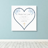 Toile Michael et Lesley Mariage Gift (Insitu (Plancher de Bois))