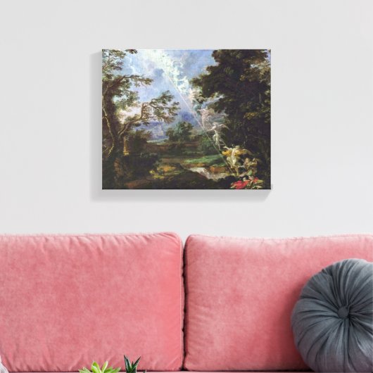 Toile Michael Willmann - Le rêve de Jacob (Insitu(Salon))