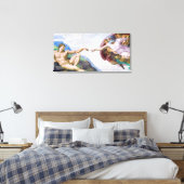 Toile Michel-Ange - Création d'Adam isolée (Insitu(Chambre))