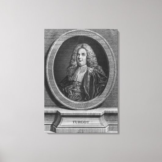 Toile Michel Etienne Turgot (Recto)