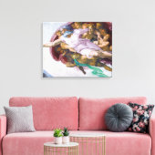 Toile Michelangelo - Création d'Adam Isolé (Insitu(Salon))
