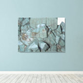 Toile Microcline cristaux, Pike's Peak, Colorado, États- (Insitu (Plancher de Bois))