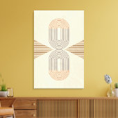 Toile Mid-Century Modern Abstract Wall Art  (Insitu(Salon))