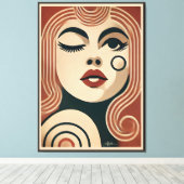 Toile Mid Century Modern Art The Beauty Spot (Insitu (Plancher de Bois))