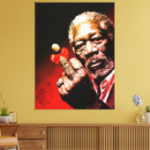 Toile Middle Finger Art with Red Bow (Insitu(Salon))