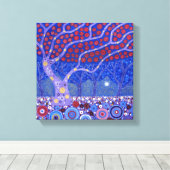 Toile Midnight Garden 2010 (Insitu (Plancher de Bois))