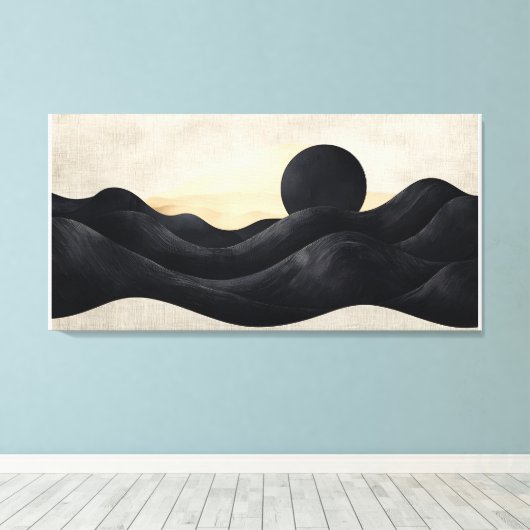 Toile Midnight Horizon (Insitu (Plancher de Bois))