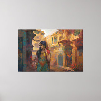 Toile Midnight Musings, by artist Bella Catza