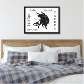 Toile Mighty Taurus le Taureau Zodiaque (Insitu(Chambre))
