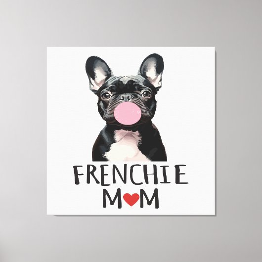 Toile Mignon bouledogue français (Recto)