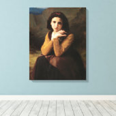Toile Mignon Innocence d'une adolescente, Bouguereau (Insitu (Plancher de Bois))