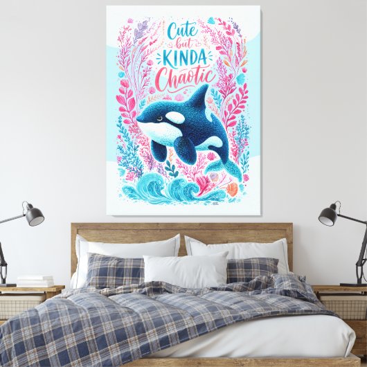 Toile Mignon mais un peu chaotique (Insitu(Chambre))