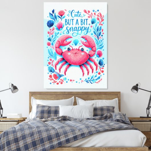 Toile Mignon mais un peu grincheux (Insitu(Chambre))