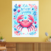 Toile Mignon mais un peu grincheux (Insitu(Salon))