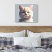 Toile Mignonne peinture de chat (Insitu(Chambre))