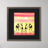 Toile Mignonne Sunny Day Pause danse (Recto)