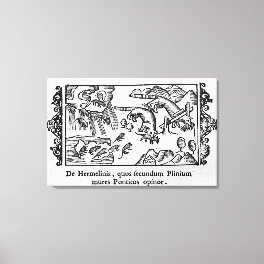 Toile Migration des lemmings (Recto)