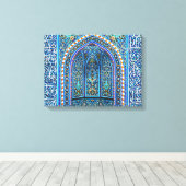 Toile Mihrab (Insitu (Plancher de Bois))