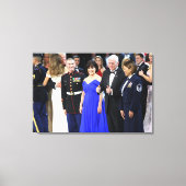 Toile Mike & Karen Pence - Trump Dansant En Arrière - pl (Recto)