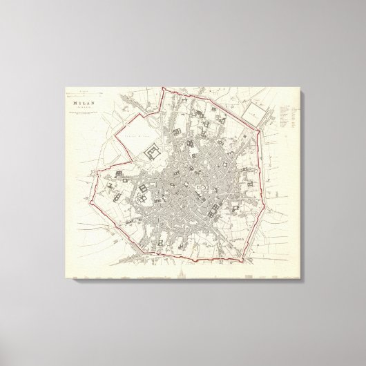 Toile Milan Milano (Recto)