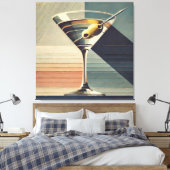 Toile Milieu du siècle moderne 2 Heure du cocktail Marti (Insitu(Chambre))