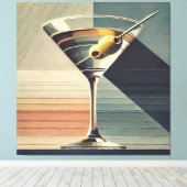 Toile Milieu du siècle moderne 2 Heure du cocktail Marti (Insitu (Plancher de Bois))