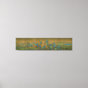 Toile Mille Li de la rivière et des montagnes Wang Ximen