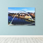 Toile Millennium Bridge Newcastle (Royaume-Uni) (Insitu (Plancher de Bois))