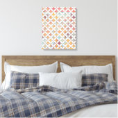 Toile Millie Bright Wrapped Canvas 16" x 25" (Insitu(Chambre))