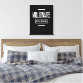 Toile Millionaire dans l'entrepreneuriat motivationnel (Insitu(Chambre))