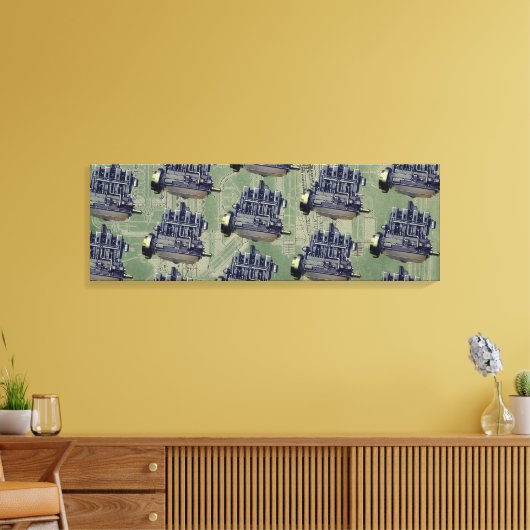 Toile Milwaukee Wisconsin Engine Early K (Insitu(Salon))