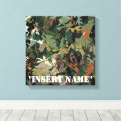 Toile Mimicking Nature : La science du camouflage (Insitu (Plancher de Bois))