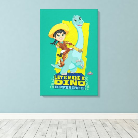 Toile Min & Clover | Faire la différence entre les dinde (Insitu (Plancher de Bois))