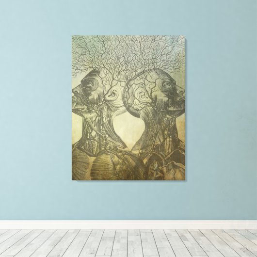 Toile Mindblower Wrappé (Insitu (Plancher de Bois))