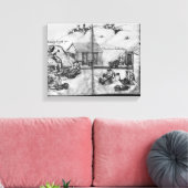 Toile Mine d'argent de La Croix-aux-Mines (Insitu(Salon))