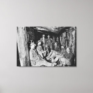Toile Mine d'occasion pendant le d'Alene de Coeur de