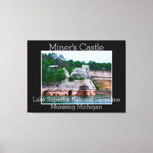 Toile Miners Castle Lake Superior National Shoreline