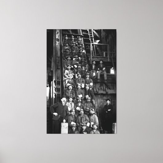 Toile Mineurs de la Terre profonde prêts à descendre 190 (Recto)