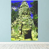 Toile Mini Bayon [Redux] ... Siem Reap, Cambodge (Insitu (Plancher de Bois))