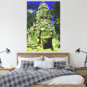Toile Mini Bayon [Redux] ... Siem Reap, Cambodge (Insitu(Chambre))