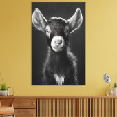 Toile Mini-chèvre monochromatique Innocent (Insitu(Salon))