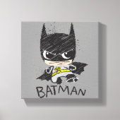 Toile Mini classique Batman Sketch (Recto)